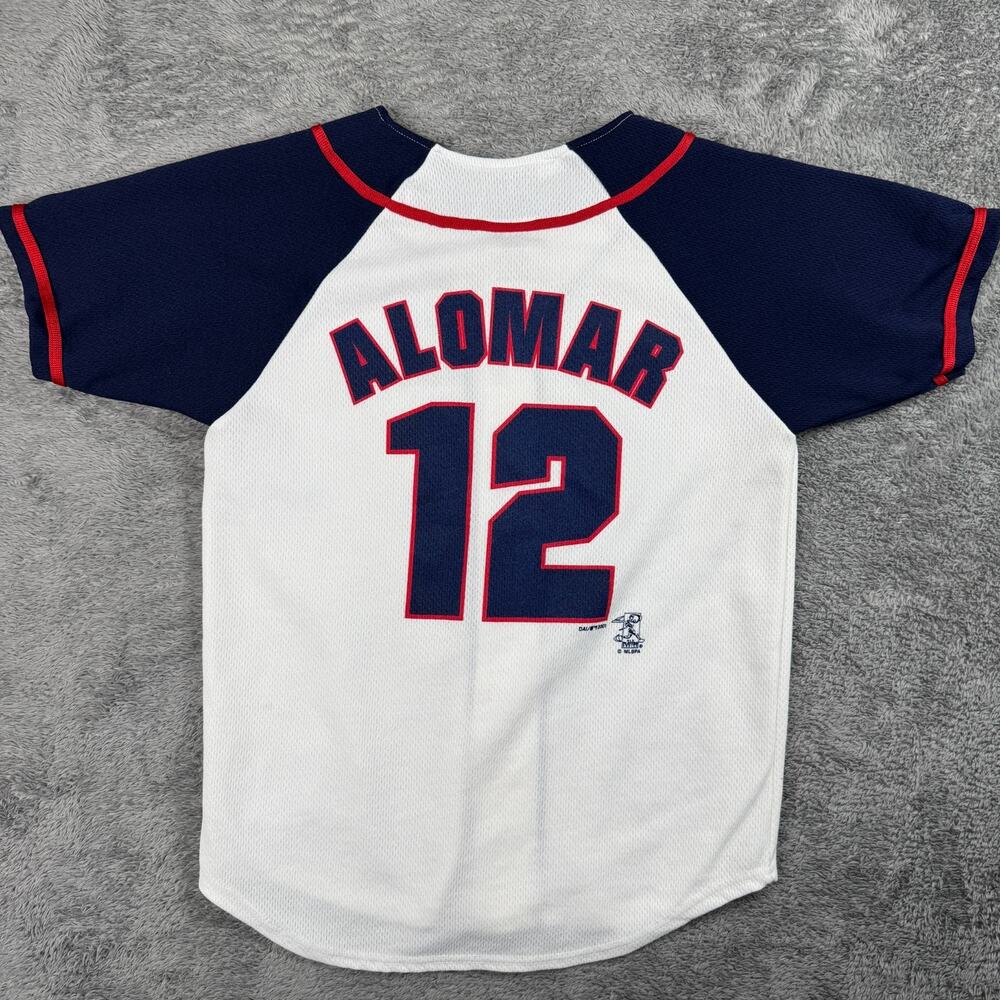 Cleveland Indians Roberto Alomar Jersey Adult S Truefan MLB Players Choice